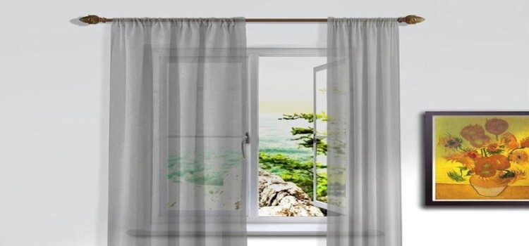 Chiffon Curtains are Elegant and Ethereal Window Treatments